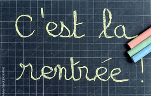 c'est la rentrée